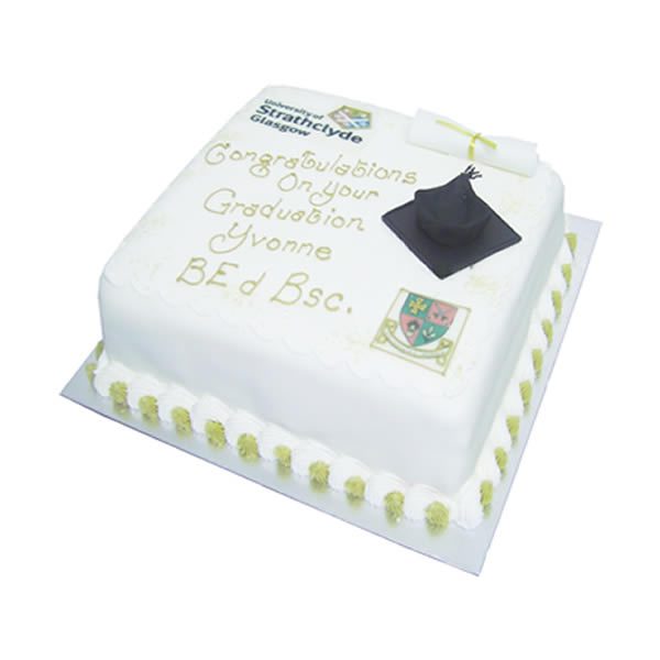 Square Graduation Cake