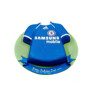 Football Strip Birthday Cake