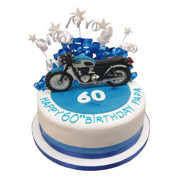 Motorbike Birthday Cake